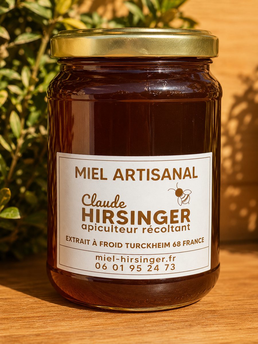 Pot de miel de Forêt Hirsinger, en pleine nature