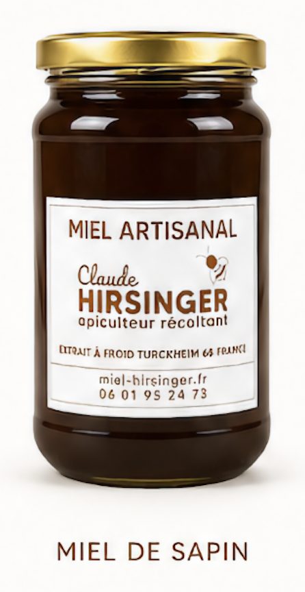 Pot de miel de Sapin — Claude Hirsinger